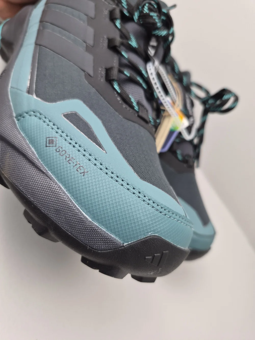adidas Terrex Skychaser AX5 JQ2209  Hiking Black/Teal Gore Tex Waterproof 11.5